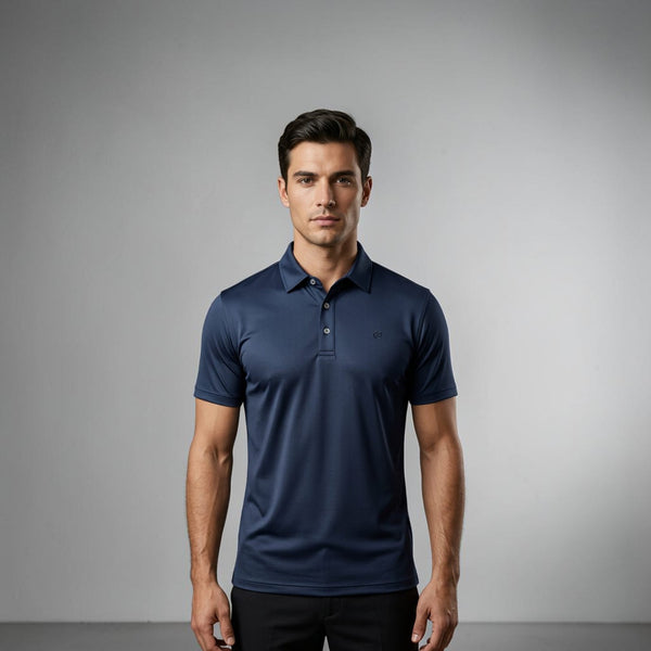 Premium Jacquard Collar Polo T-Shir