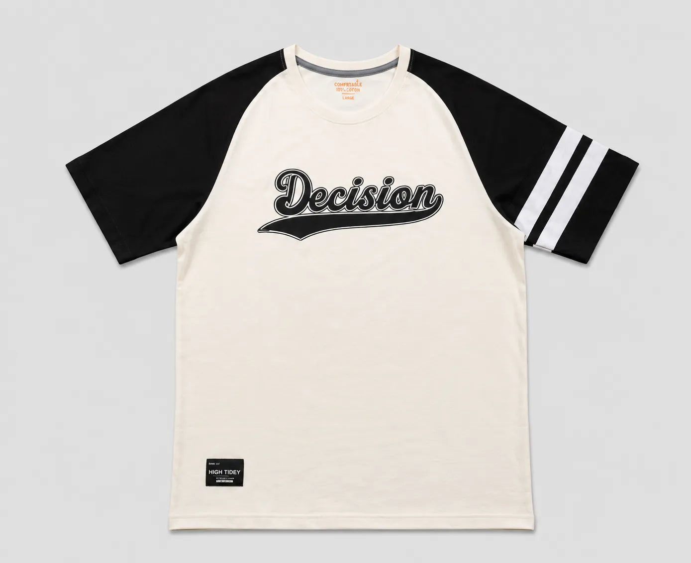 Drop Shoulder Oversized Graphic T-Shirt — Decision